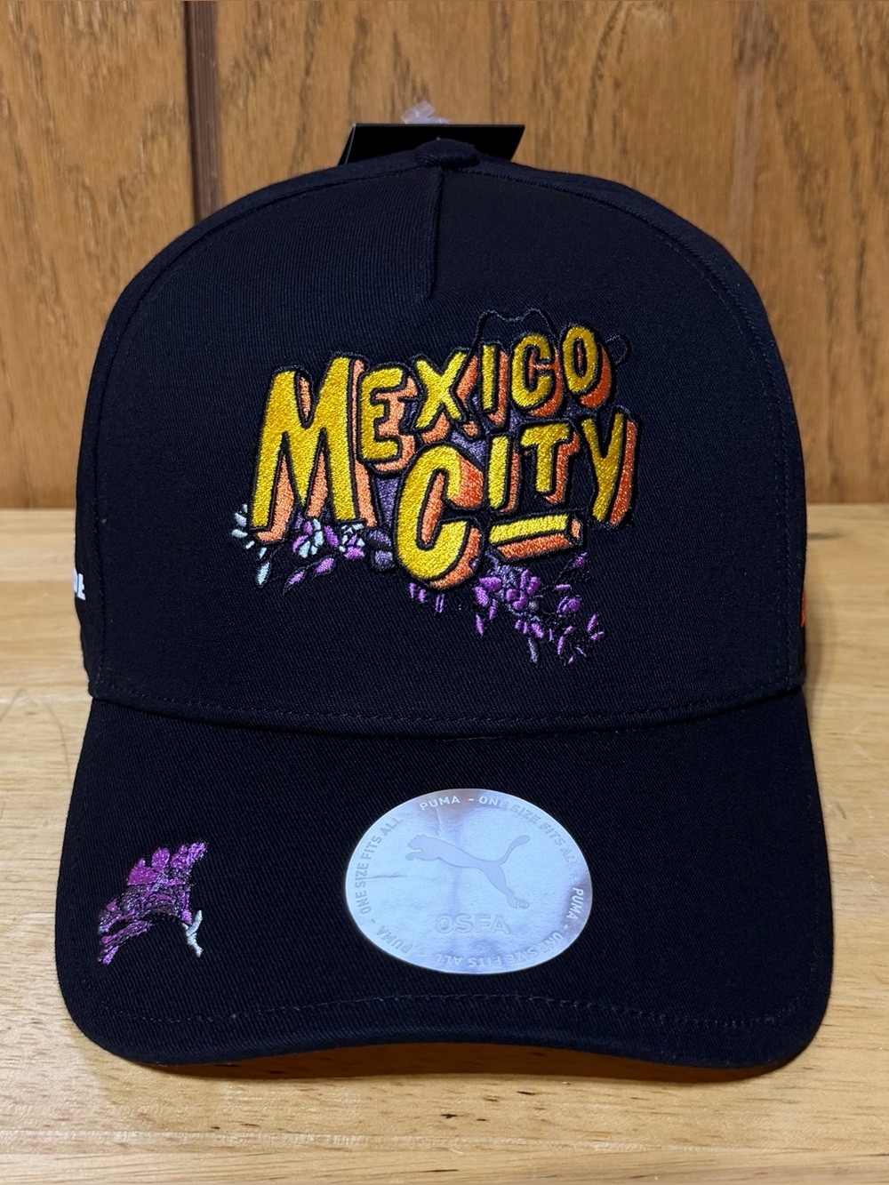 Mexico City F1 2025 Grand Prix Special Edition Black Adjustable Snapback Hat NEW